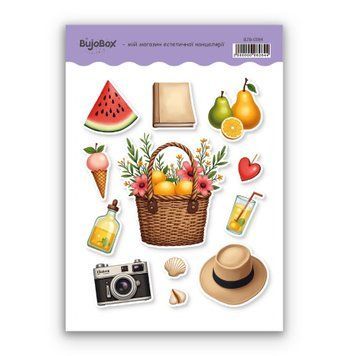 Сет стикерів BuJoBox Summer 10х15 см