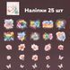 Набор стикеров Have a good day Розовые цветы 25 шт