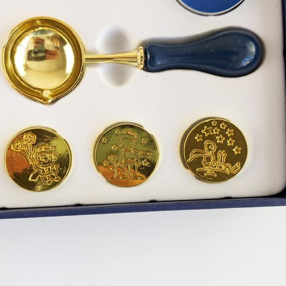 Набір для сургучної печатки Маленький принц 10 елементів Синій (6993124568058-6)