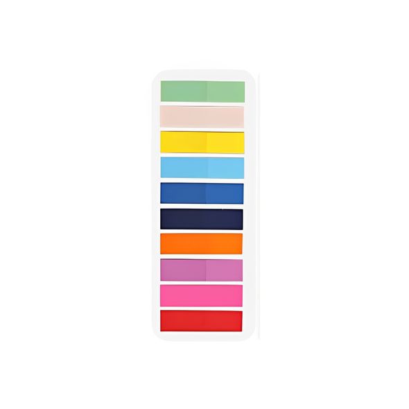 Стикеры-закладки для отметок 10 цветов 200 шт (MR-001-RED)