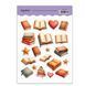 Сет стикеров BuJoBox Books №1 10х15 см