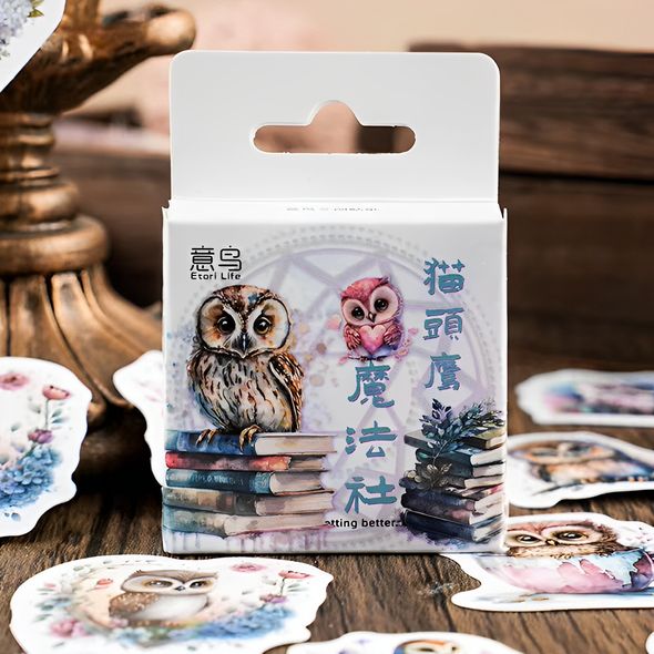 Набір стікерів Etori Life Owls 46 шт (ENE231226)