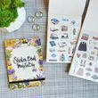 Стикербук MRIYTADIY №6 544 стікерів для Bullet Journal 10х15 см
