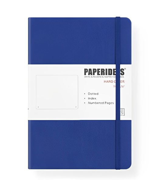 Блокнот у крапку А5 PAPERIDEAS для Bullet Journal Синій (Blue)