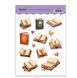 Сет стикеров BuJoBox Books №3 10х15 см