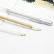 Белая ручка Sakura Gelly Roll 08 линия 0.4 мм (XPGB08#50)