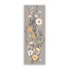 Двухсторонняя закладка LeoWhiteCat Полевые цветы 5х15 см