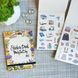 Стикербук MRIYTADIY №6 544 стікерів для Bullet Journal 10х15 см