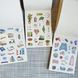 Стикербук MRIYTADIY №6 544 стікерів для Bullet Journal 10х15 см