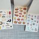 Стикербук MRIYTADIY №6 544 стікерів для Bullet Journal 10х15 см