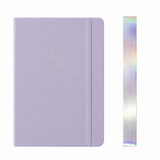 Планер в точку A5 для Bullet Journal Фиалковый Серебристый срез 160 г/м&sup2;