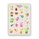 Сет наклейок MriyTaDiy DRINKS 10х15 см