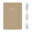 Планер в точку A5 для Bullet Journal Бежевый Серебристый срез 160 г/м&sup2;