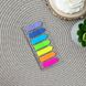 Стикеры-закладки для отметок 7 цветов 200 шт (MR-001-02)
