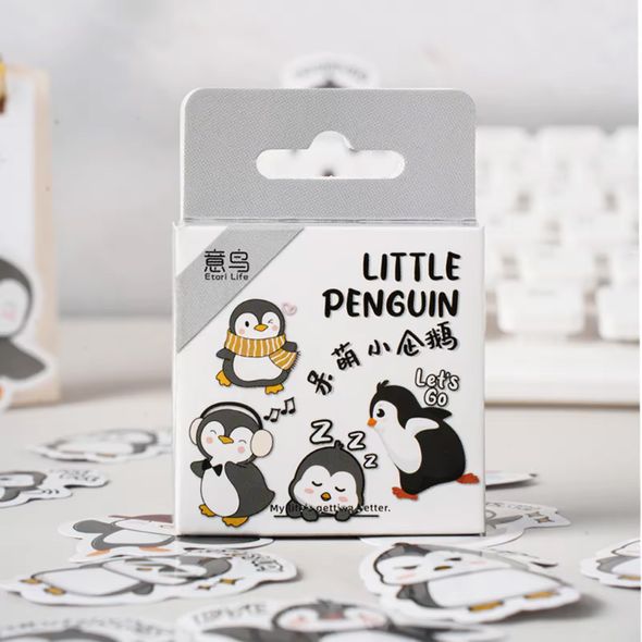 Набір стікерів Etori Life Little Penguin 46 шт (ENE231208)