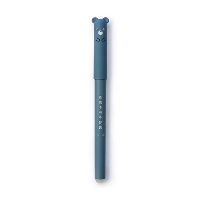 Гелева ручка пиши-стирай Ведмедик Синя паста (M1203-1)