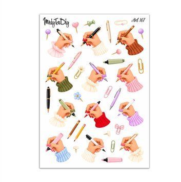 Стікер MriyTaDiy Art 167 Ручка 10х15 см