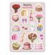 Сет наклейок MriyTaDiy Happy Birthday 10х15 см