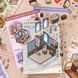 Стікербук 3D стікерів SIMNO Румбокс 15 в 1 Книжкова кімната 13.5 х 19 см