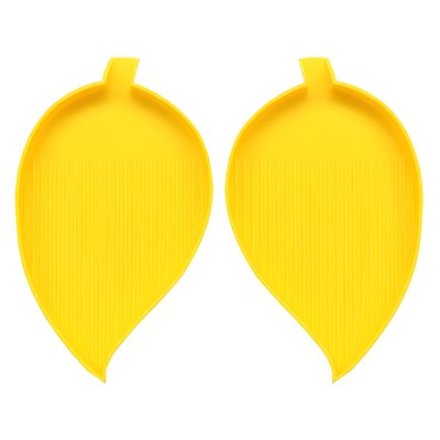 Лоточки для камешков Желтые 2 шт (YIWU-T96-Y)