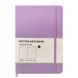 Блокнот в крапку A5 для Bullet Journal Фіолетовий 160 сторінок 100 г/м&sup2;