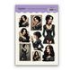Сет стикеров BuJoBox Черная роза 10х15 см