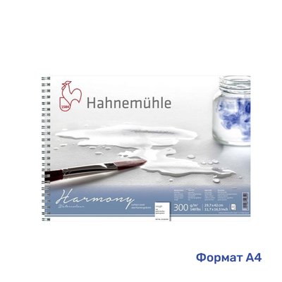 Альбом для акварели Hahnemuhle Watercolour Harmony на спирали А4 12 листов 300 г/м² Rough (10628842)