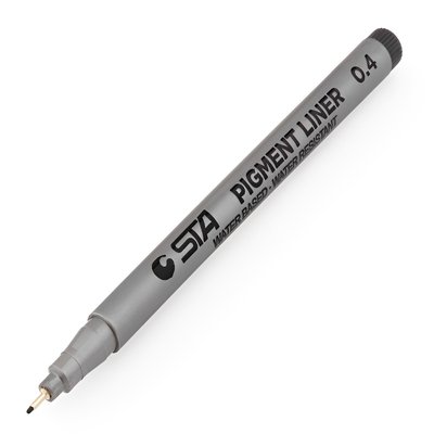 Лайнер ручка STA 0.4 толщина линии 0,4 мм