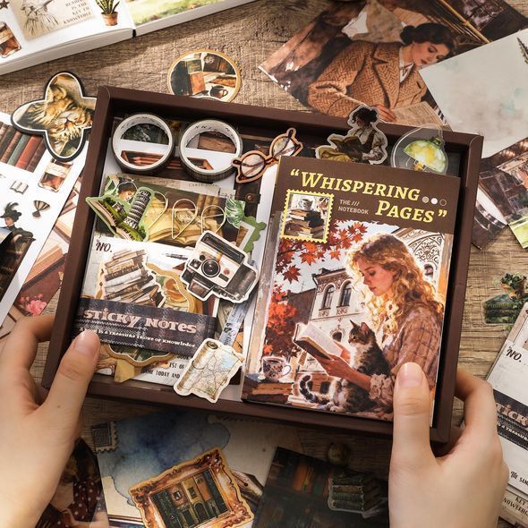 Матеріали для скрапбукінгу SIMNO 157 шт Книжки 18x23 см