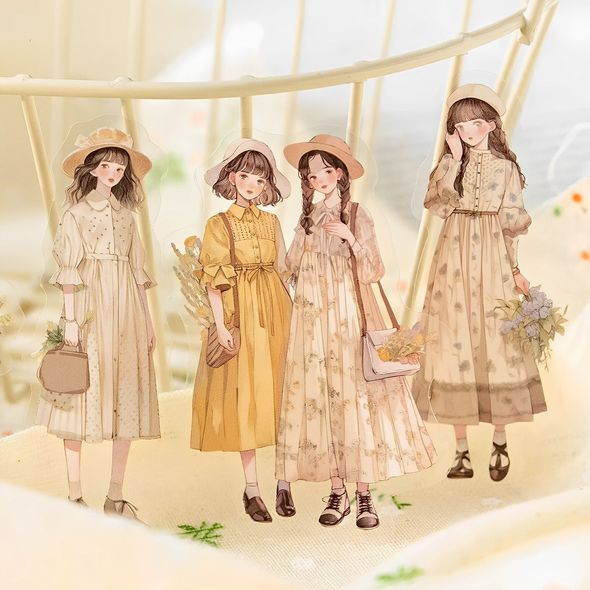 Набір стікерів MoCard Summer fashion 30 шт (MMK06G425)