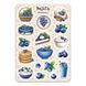 Сет наклейок MriyTaDiy Blueberry 10х15 см