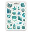 Сет наклейок MriyTaDiy Turquoise Mood 10х15 см