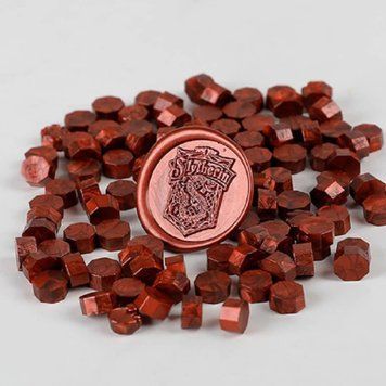 Сургуч в таблетках Коричневий металік 100 шт (WAX-100-16)