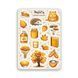 Сет наклеек MriyTaDiy Golden Autumn 10х15 см