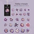 Набор стикеров Have a good day Purple Flower 25 шт (MHD-YSQW006)