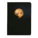 Блокнот с черными листами B6 в твердом переплете 96 листов Pluto