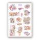 Сет наліпок Olla Artworld Pastel flowers 10 х 15 см
