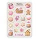 Сет наклейок MriyTaDiy Sweet Christmas 10х15 см