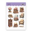 Сет стикерів BuJoBox Old books 10х15 см