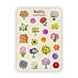 Стікери наклейки MriyTaDiy BRIGHT FLOWERS 10х15 см