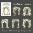 Набор стикеров Have a good day Романтический проход 10 шт (MHD-HMYS003)