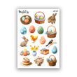 Сет наклеек MriyTaDiy Art №149 Пасхальные друзья 10х15 см