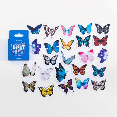 Набор стикеров Mo Card Бабочки 46 шт (MMK04E071)