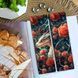 Двостороння закладка для книг MriyTaDiy ART-86 Трояндовий Страж 5х16 см