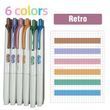 Маркеры для книг Shands Retro 6 шт