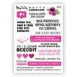 Сет наклеек MriyTaDiy №95 Фразы розовые 10х15 см