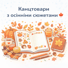 Канцтовари з осінніми сюжетами 🍁