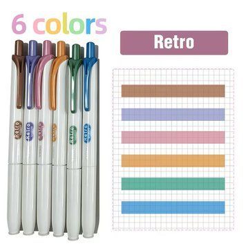 Маркеры для книг Shands Retro 6 шт