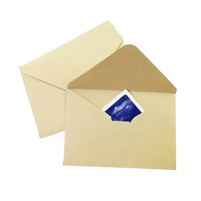 Набір конвертів з крафт паперу 10 шт 11х16 см (9547212546274)