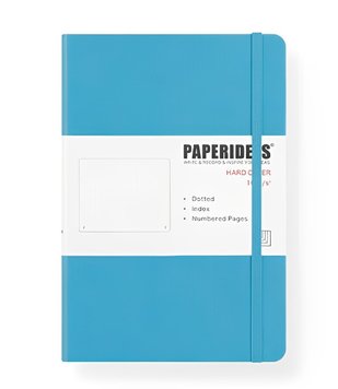 Блокнот у крапку А5 PAPERIDEAS для Bullet Journal Блакитний (Sky)